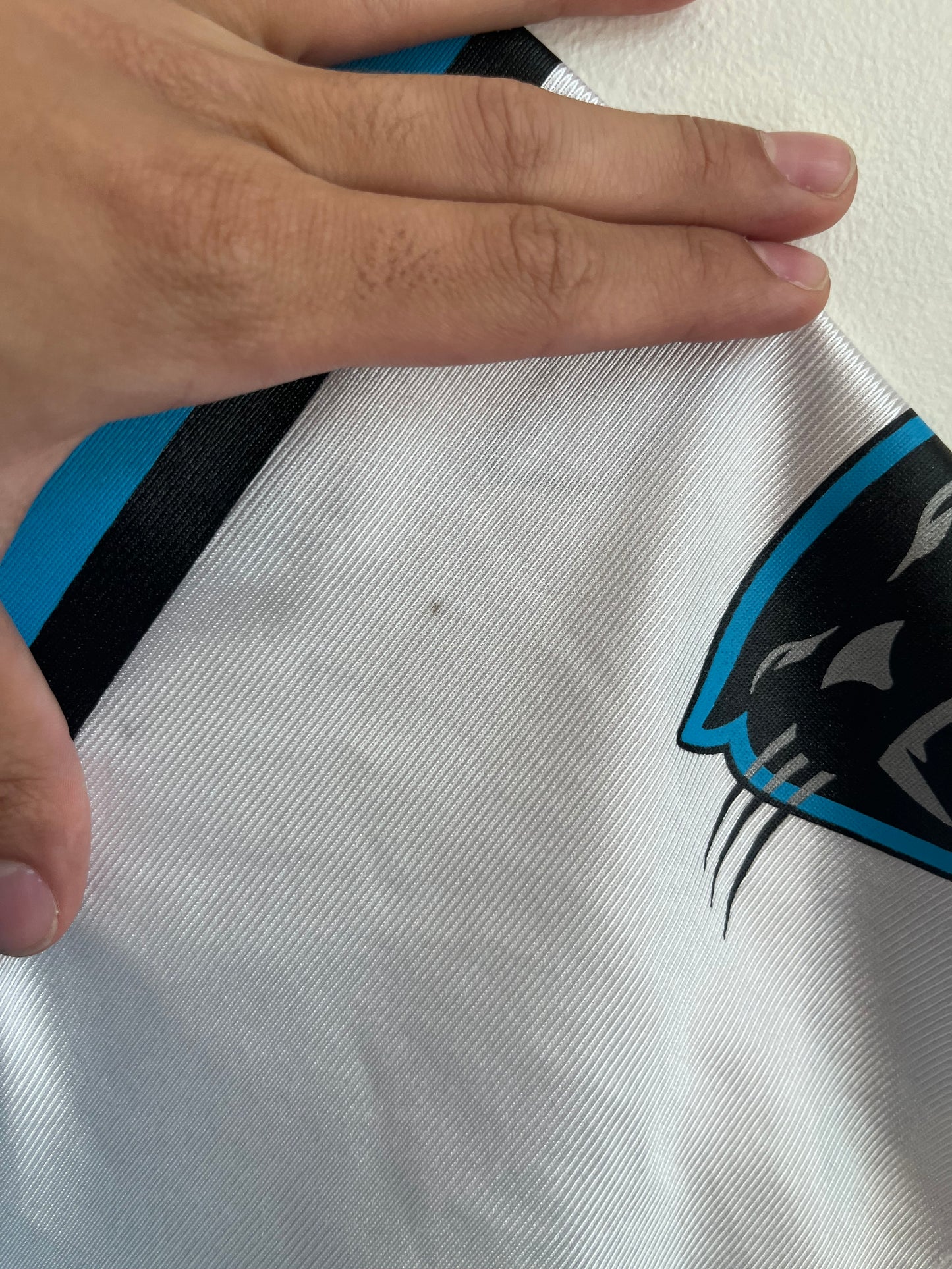 00s Carolina Panthers Steve Smith Reebok Away Jersey (M)