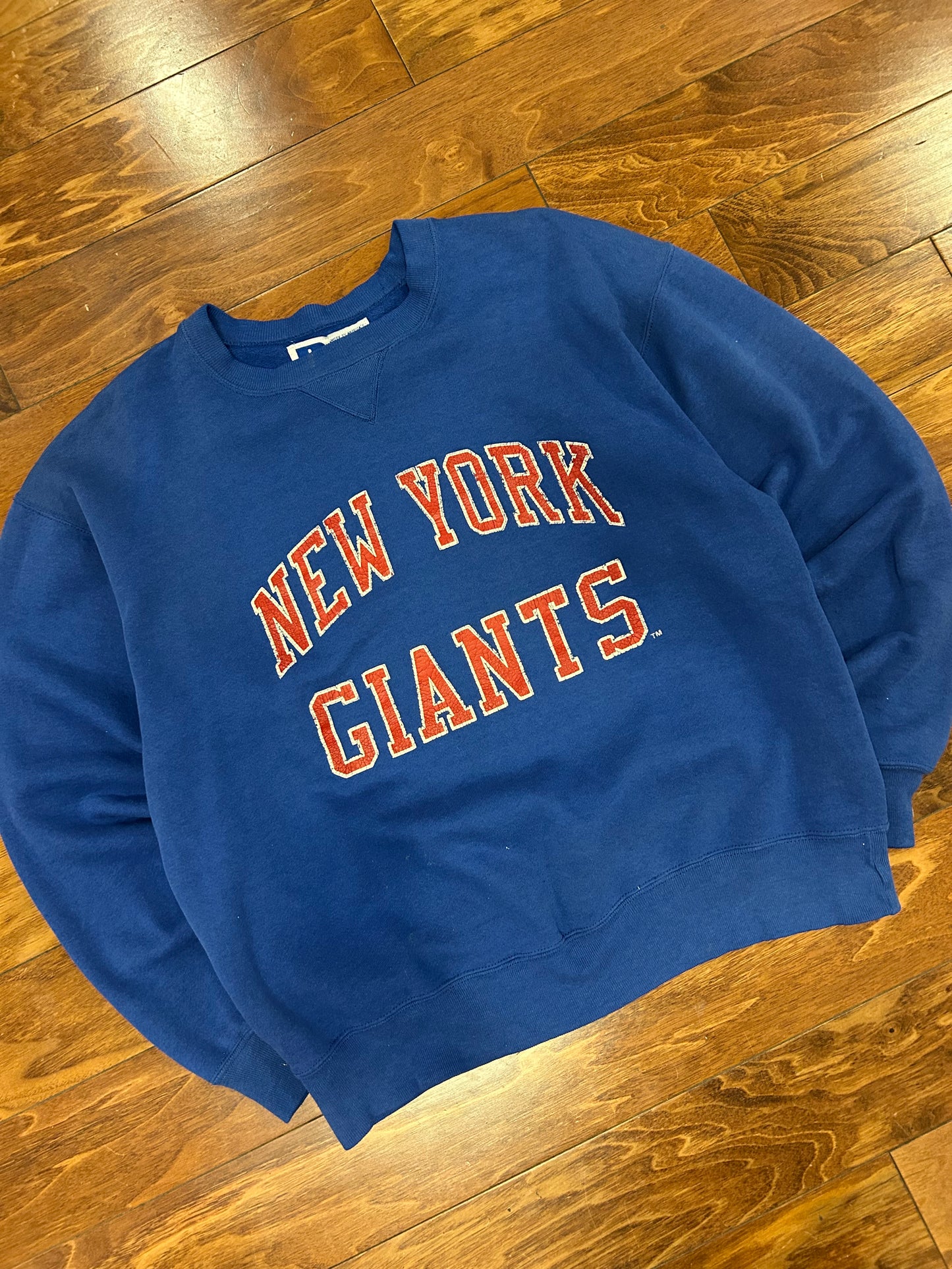 90s New York Giants Vintage Russell Crewneck (L)