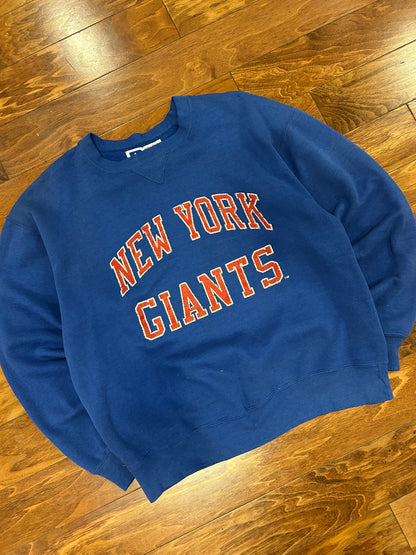 90s New York Giants Vintage Russell Crewneck (L)