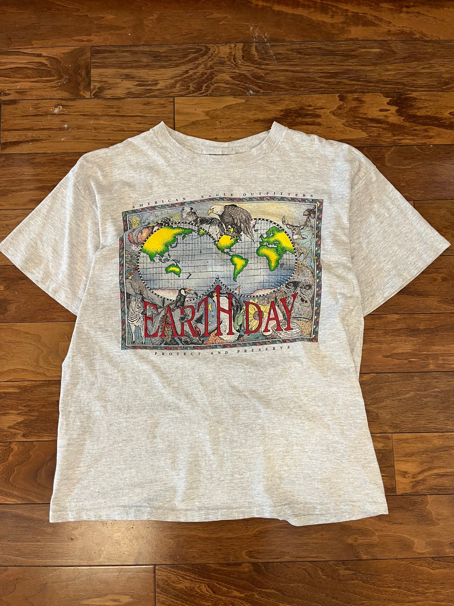 90s American Eagle Earth Day Tee (L)