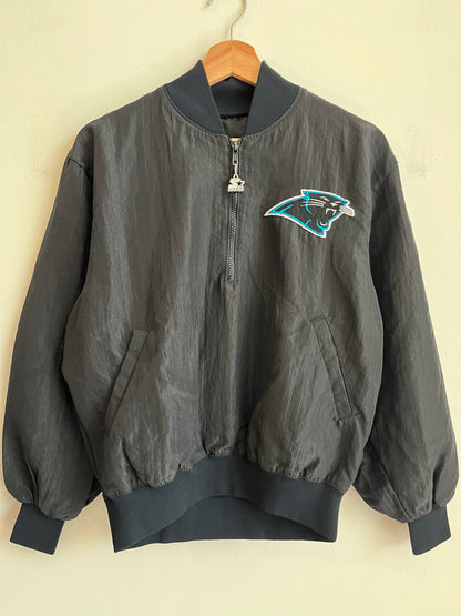 90s Carolina Panthers Starter NFL Quarter Zip Light Weight Jacket (S)