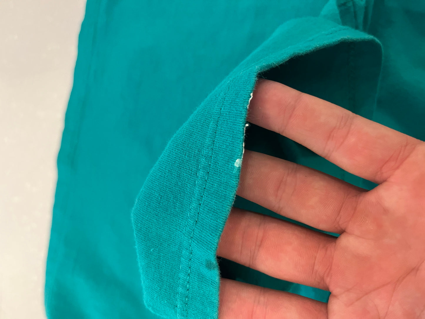 90s Mickey Mouse Disney Teal Tee (XL)