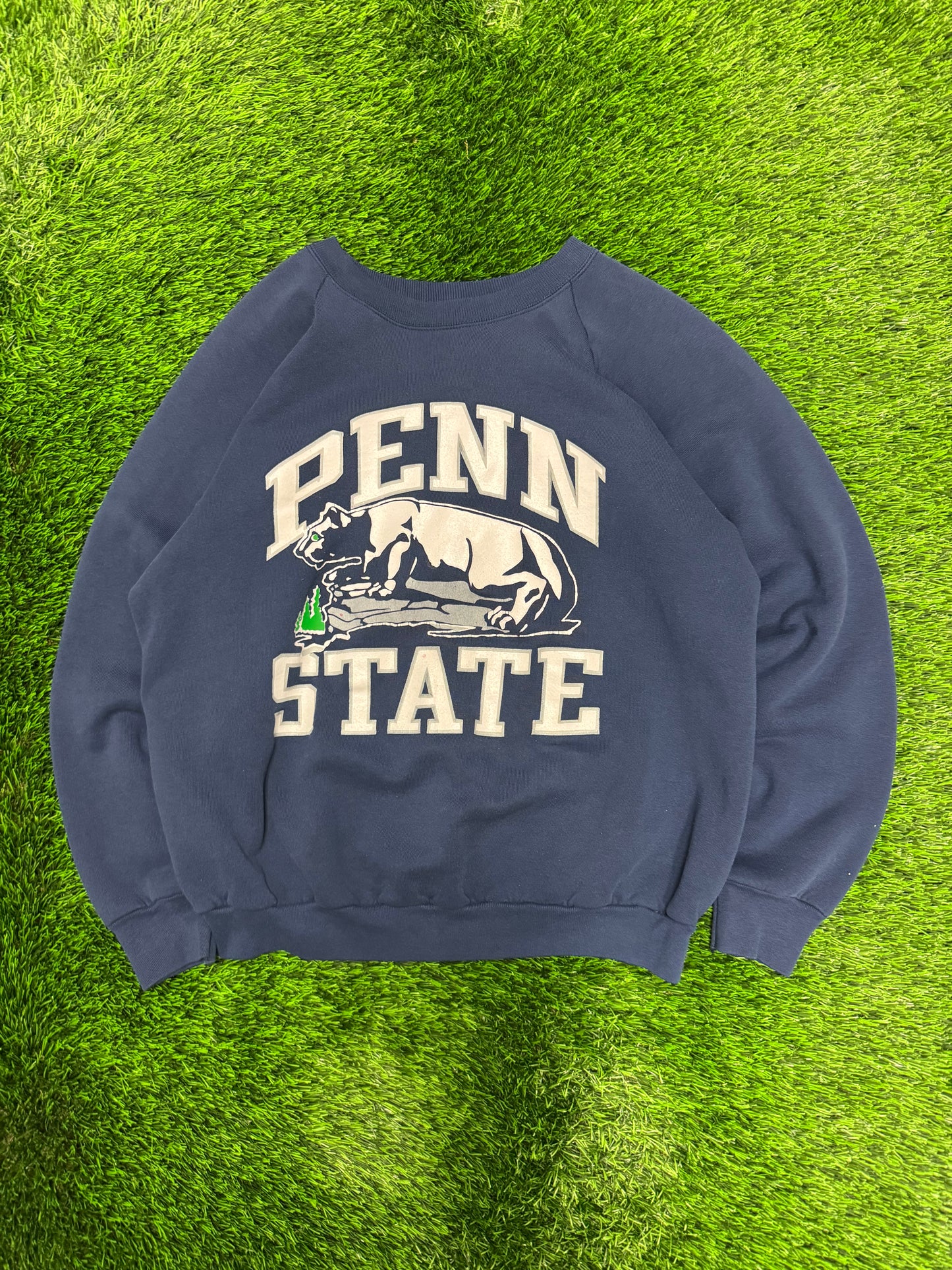 80s University of Penn State Big Spell Out Vintage Crewneck (XL)