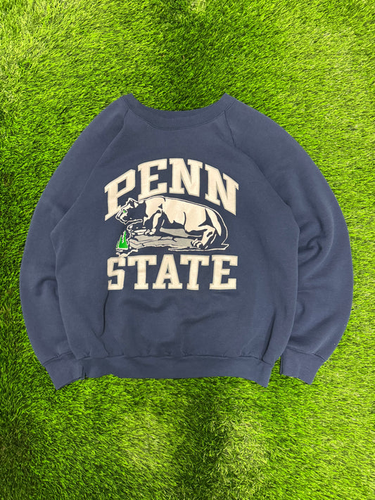 80s University of Penn State Big Spell Out Vintage Crewneck (XL)
