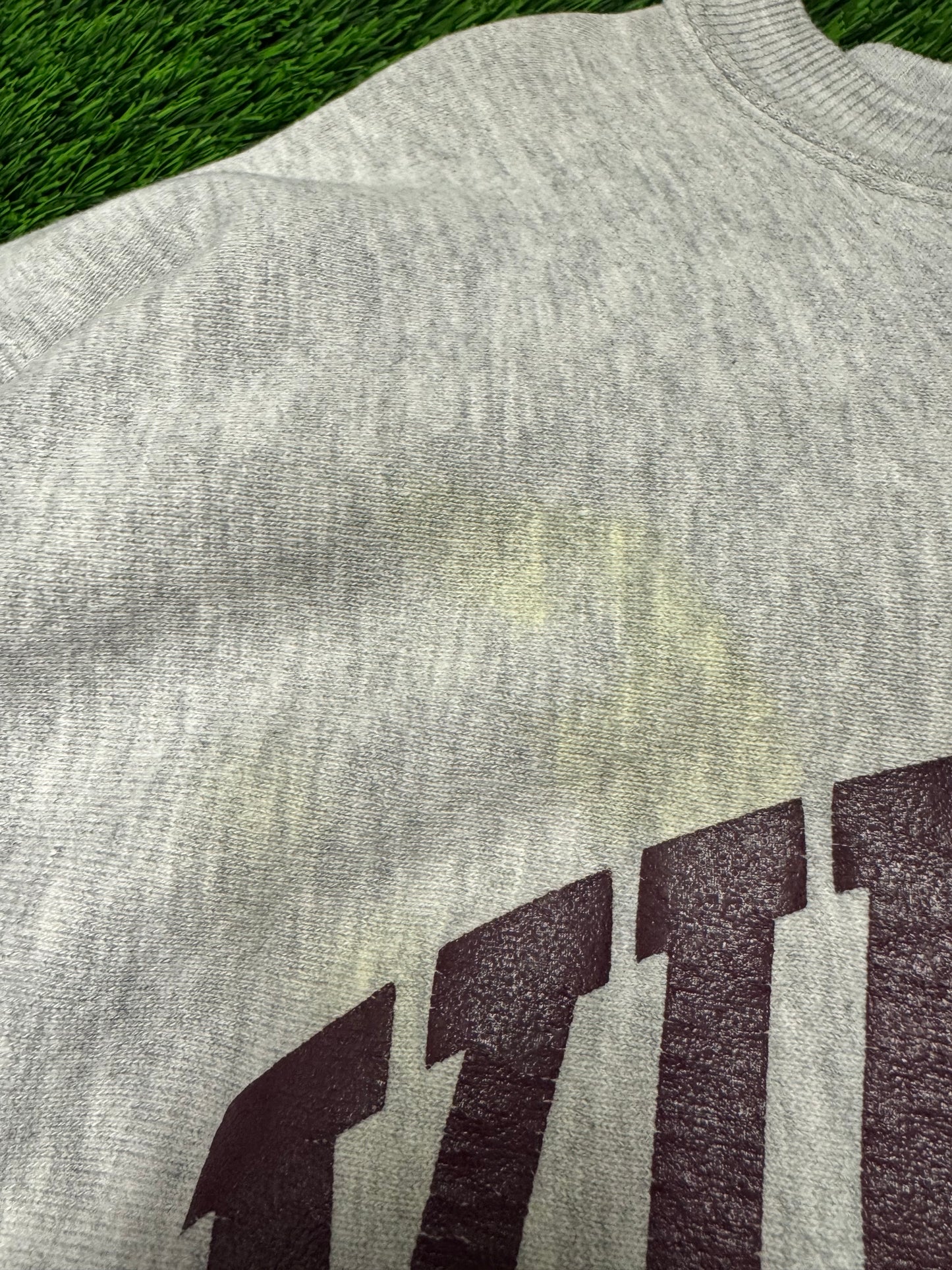 90s Virginia Tech University Champion Reverse Weave Vintage Crewneck (L)