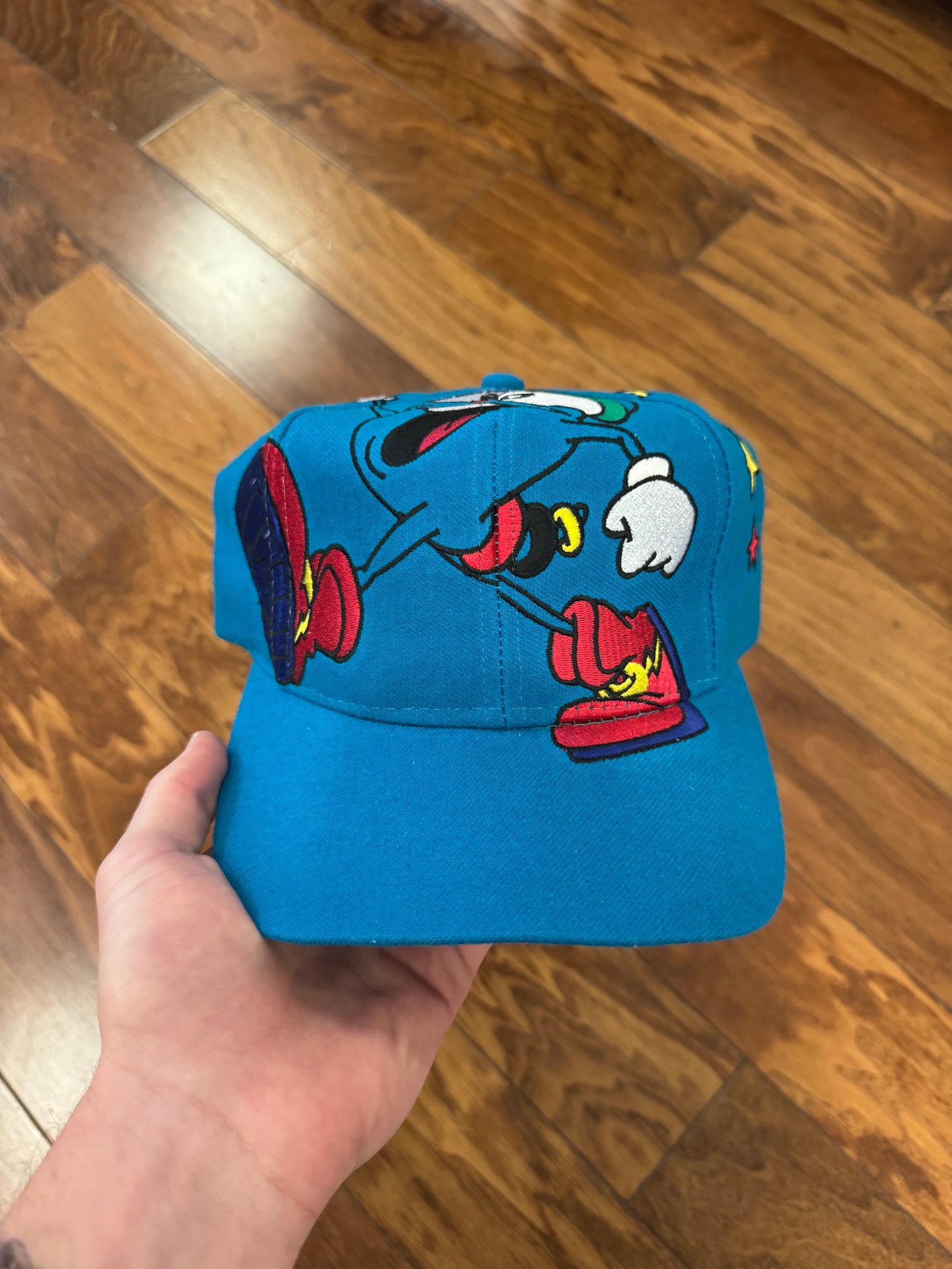 1996 Atlanta Olympics IZZY Mascot Rare Snapback Hat (OS)