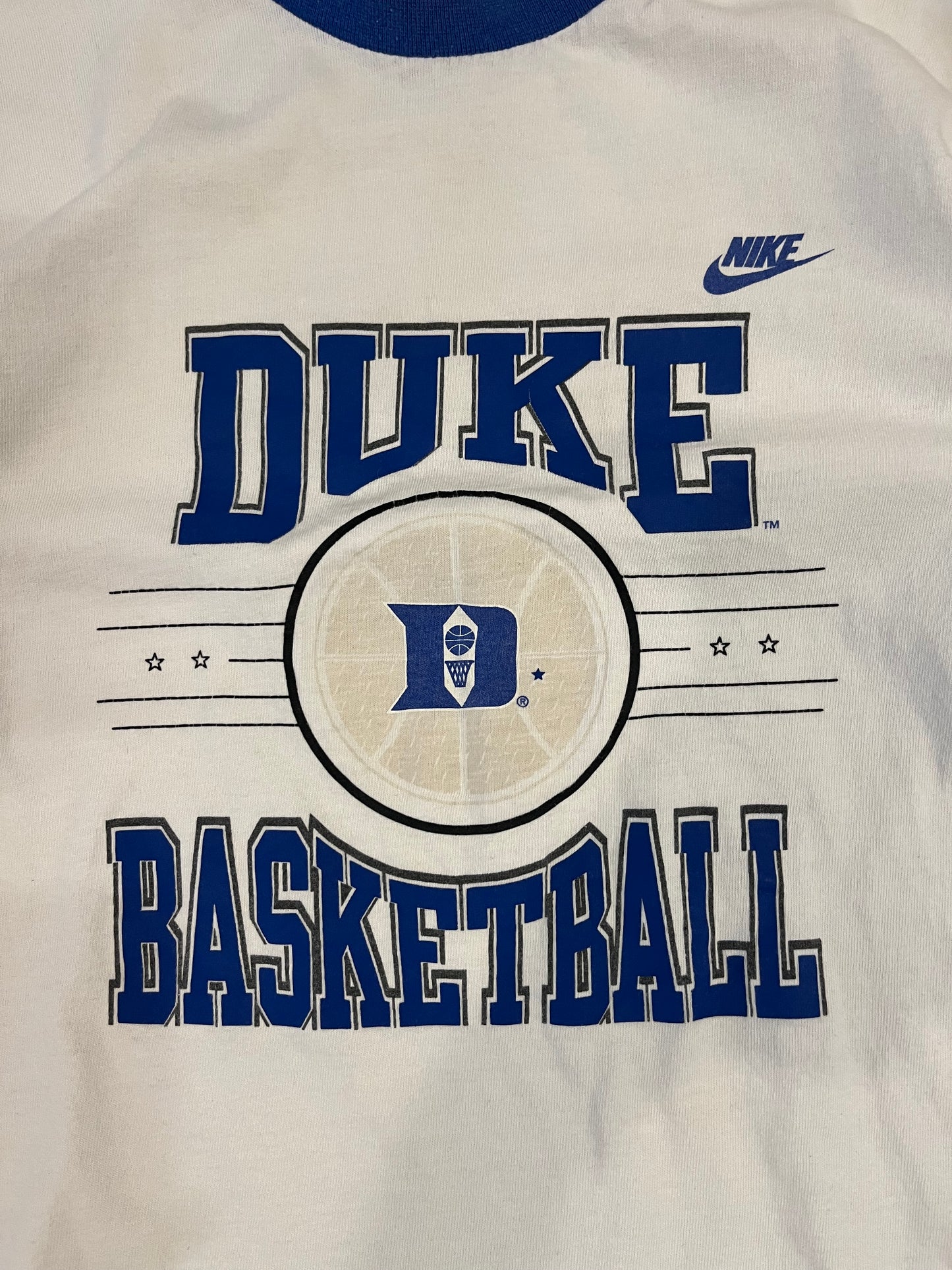 00s Duke Basketball Nike Ringer Tee (L)