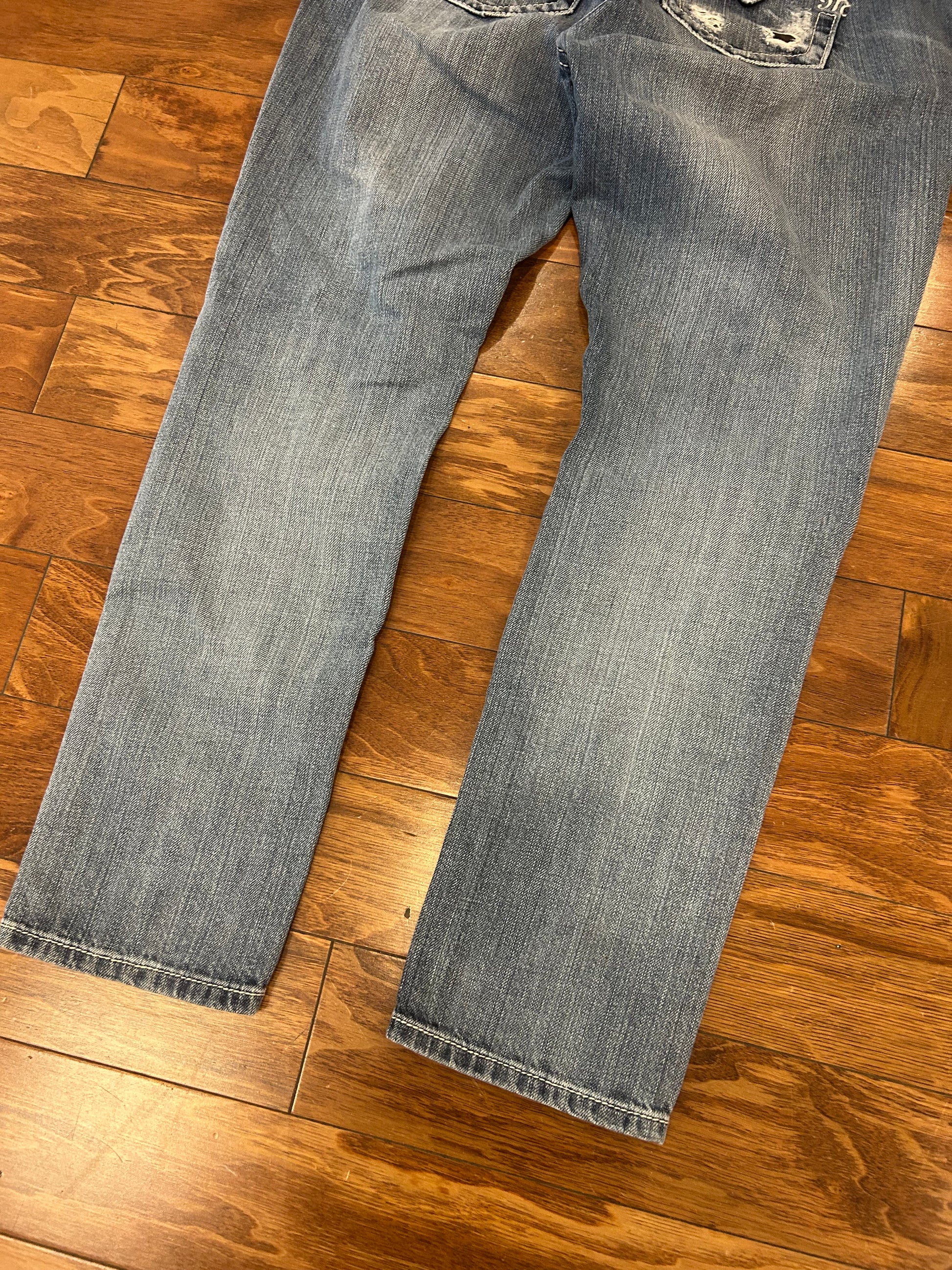 00s Miss Me Boyfriend Distressed Women's Jeans (29)
