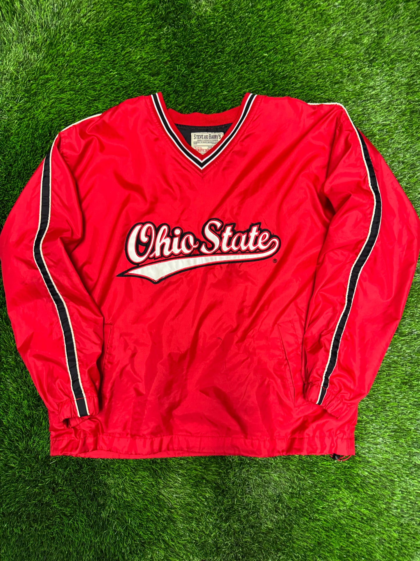 90s Ohio State University (OSU) Steve & Barry's Vintage Windbreaker (XL)