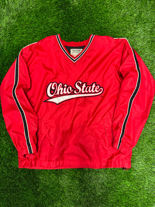 90s Ohio State University (OSU) Steve & Barry's Vintage Windbreaker (XL)