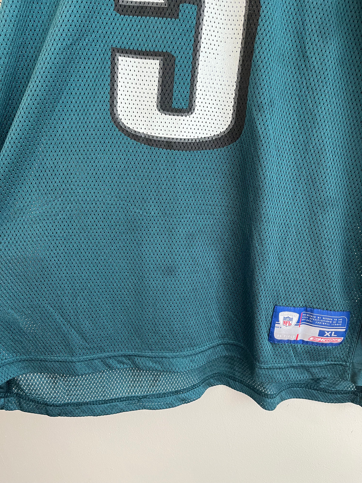 00s Philadelphia Eagles Donovan McNabb Reebok Home Jersey (XL)