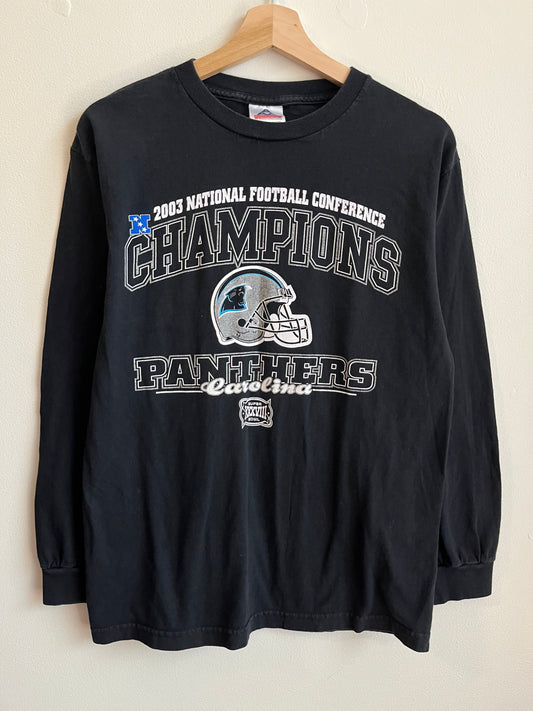 2003 Carolina Panthers NFC Champions Long Sleeve Shirt (M)