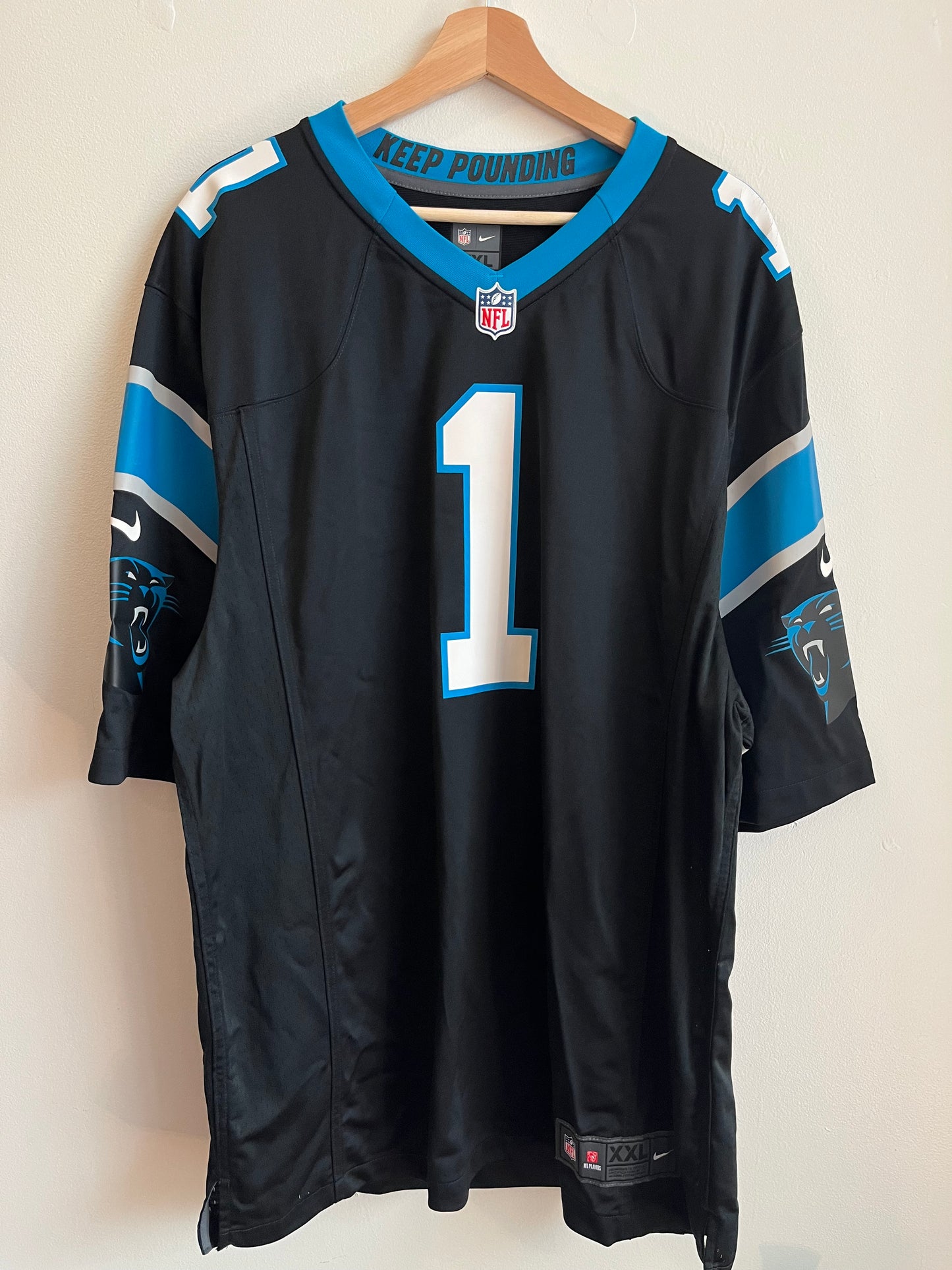 2010s Carolina Panthers Cam Newton Home Jersey (XXL)
