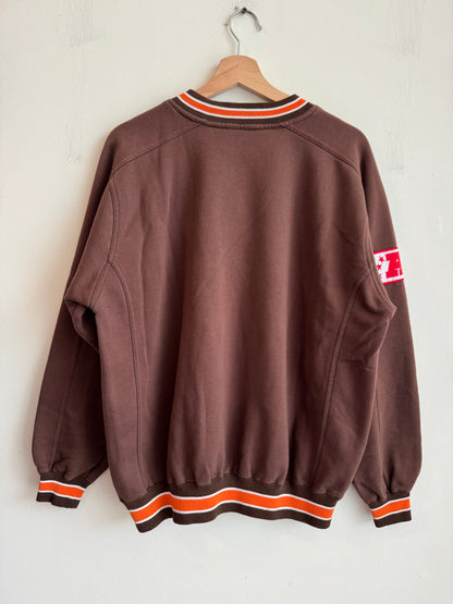00s Cleveland Browns Lee Embroidered Crewneck (L)
