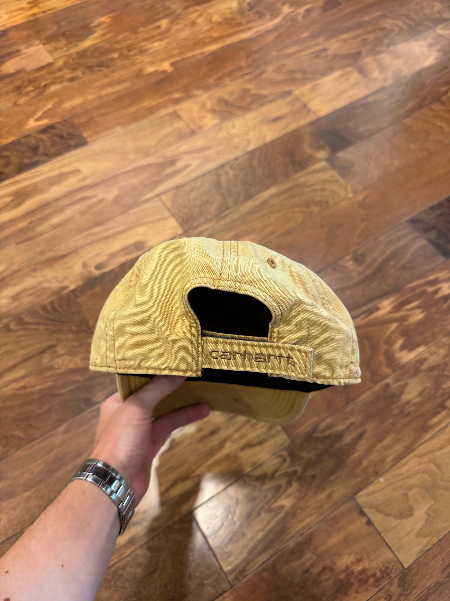 00s Carhartt Faded Tan Essential Hat (OS)