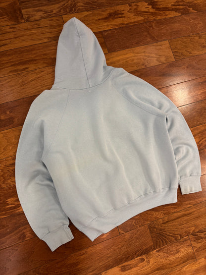 80s University Of North Carolina (UNC) Tar Heels Vintage Hoodie (M)