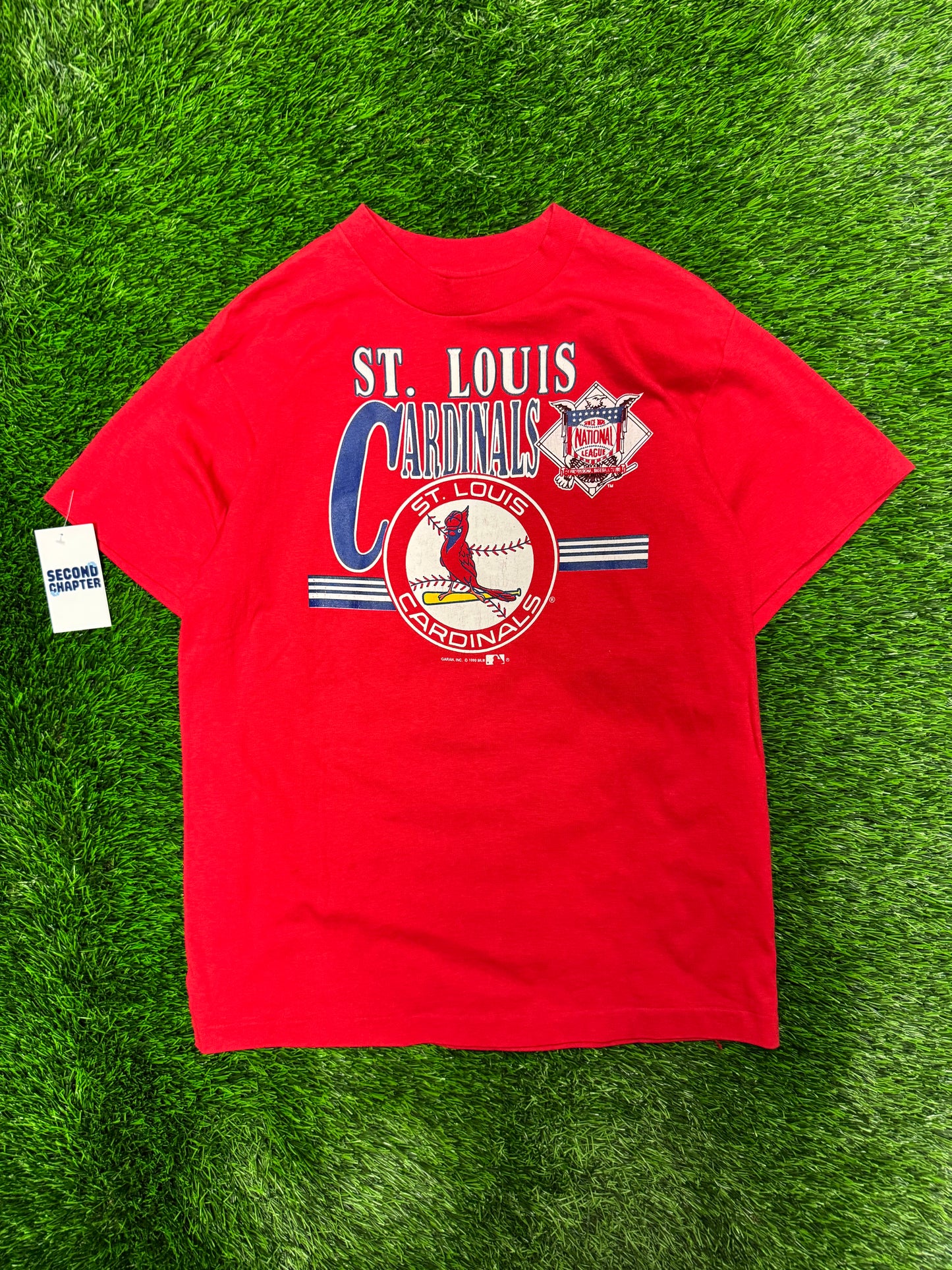 1990 St Louis Cardinals Graphic Vintage Tee (L)
