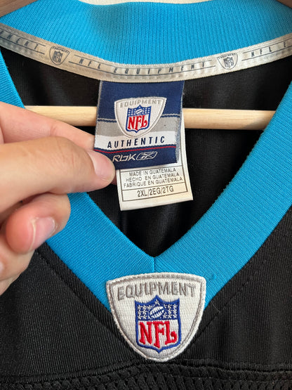 00s Carolina Panthers Jon Beason Reebok Home Jersey (XXL)