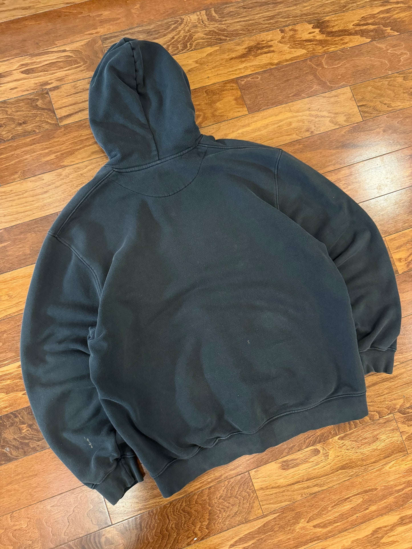 00s Nike Big Swoosh Black Vintage Hoodie (XL)