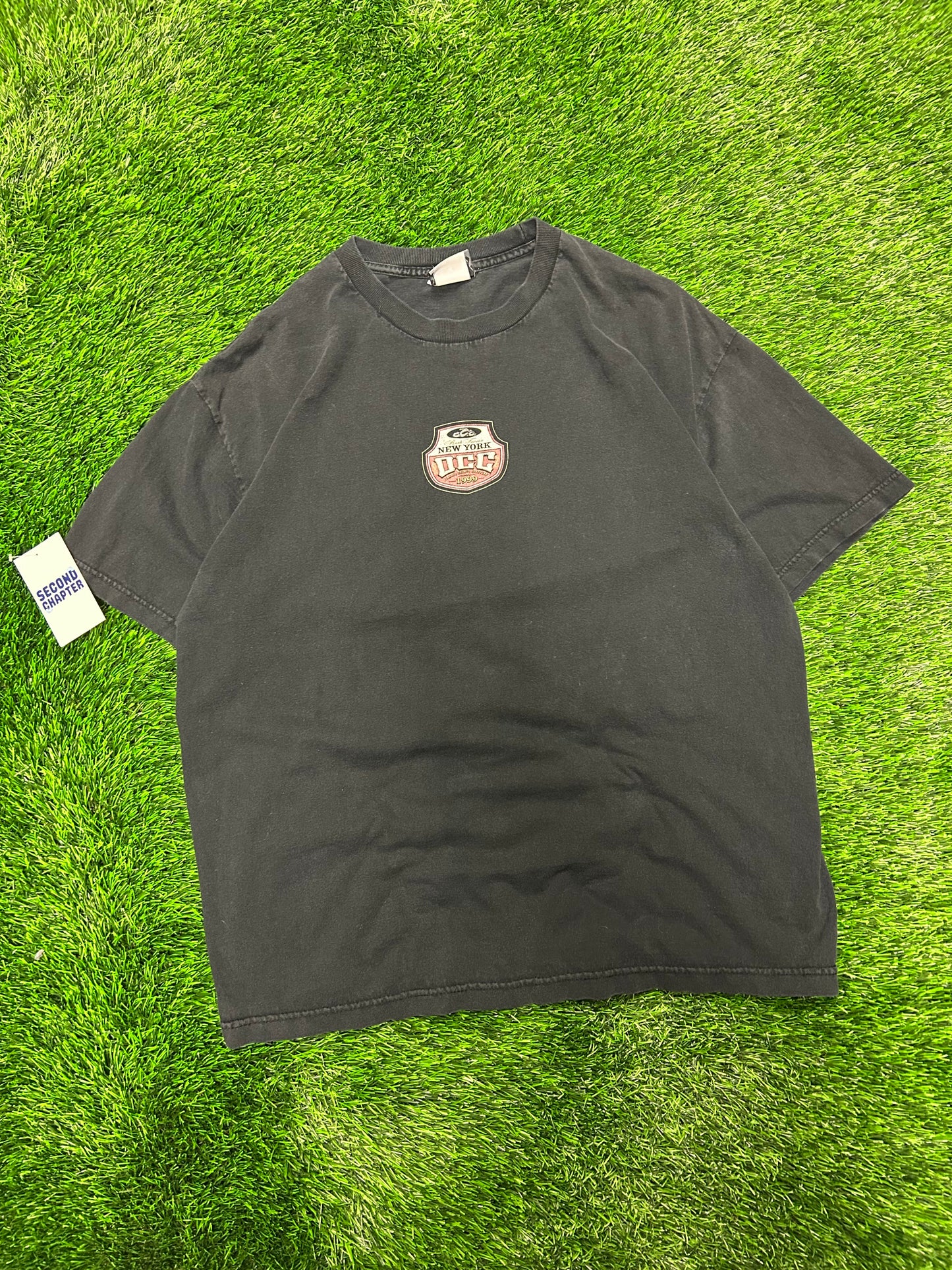 00s Orange County Choppers Faded Black Vintage Biker Tee (XL)