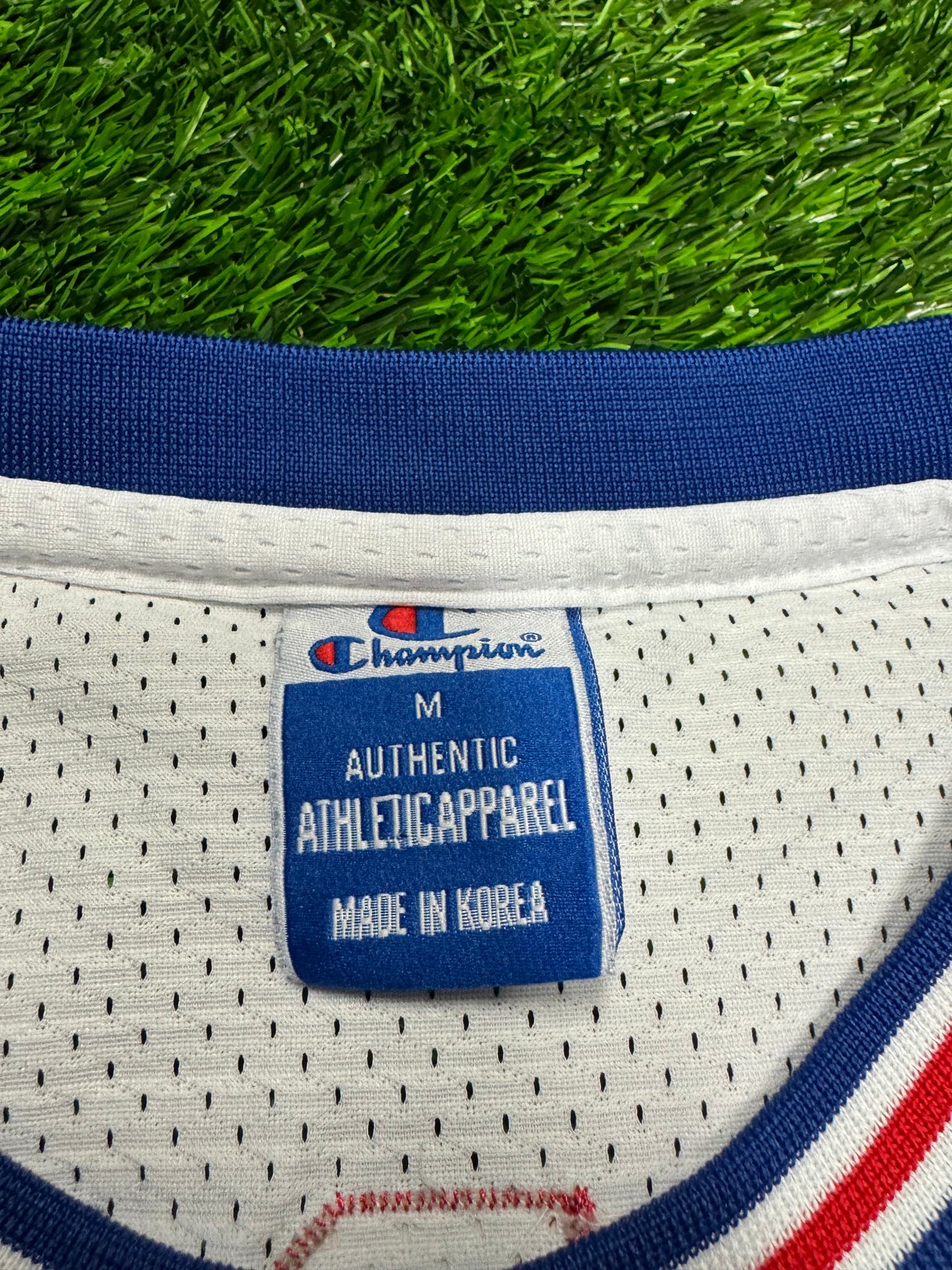 90s Tune Squad Space Jam Michael Jordan #23 Vintage Champion Basketball Jersey (M)