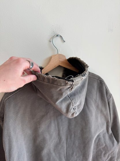 00s Carhartt Cement Distressed Paint Splatter Jacket (XL)