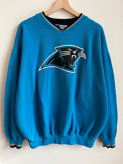90s Carolina Panthers Blue Starter Crewneck (L)