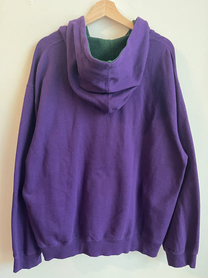 00s US Polo Assn (USPA) BIg Logo Purple Hoodie (XL)