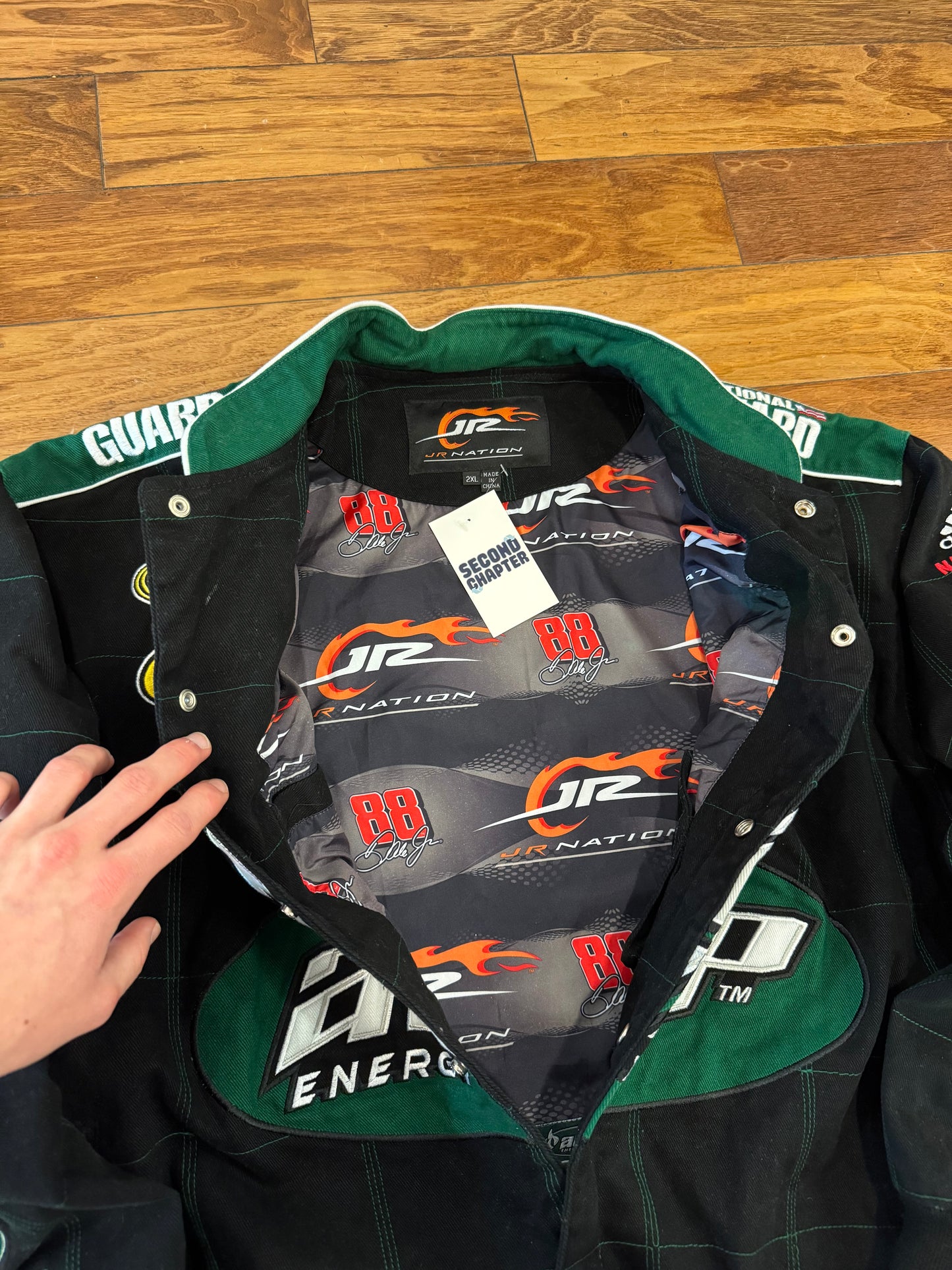 00s Dale Earnhardt Jr. Nascar AMP Racing Jacket (XXL)