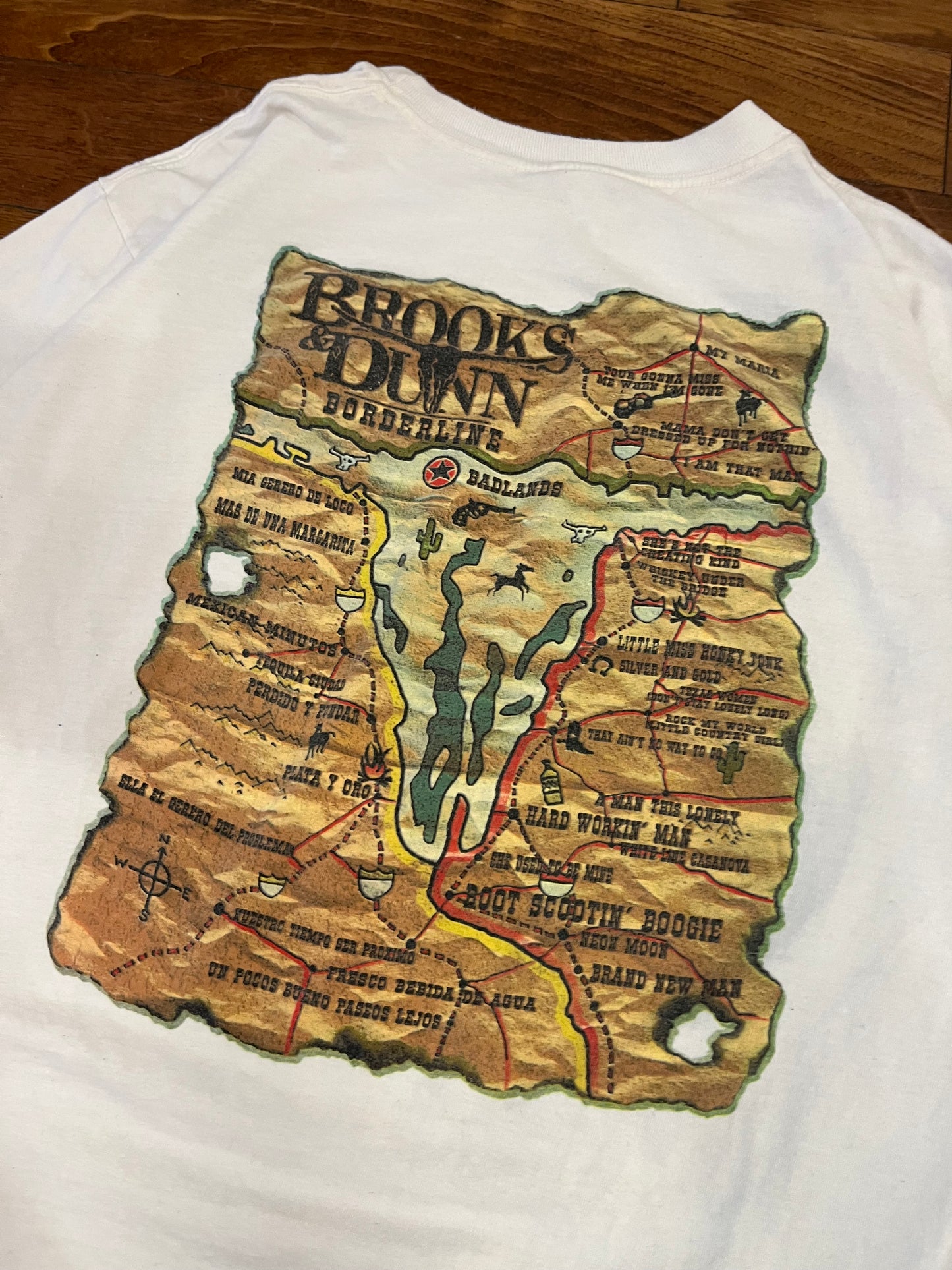 00s Brooks & Dunn Country Music Tour Tee (XL)