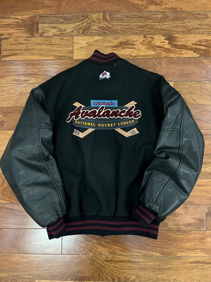 90s Colorado Avalanche Vintage NHL Varsity Jacket (XL)