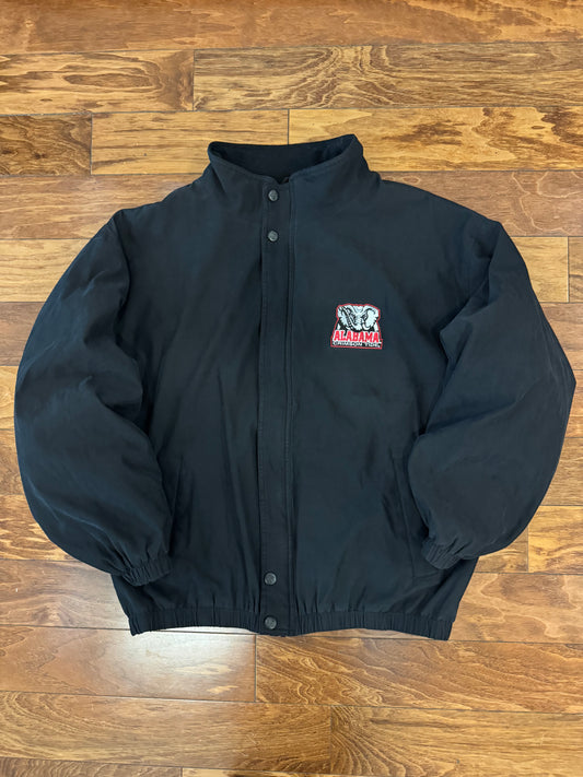 00s Alabama Crimson Tide Jansport Black Vintage Jacket (L)
