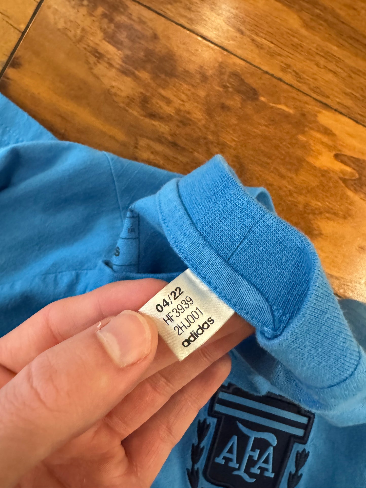 Adidas Argentina Soccer Training Jersey 2022 Kit (L)