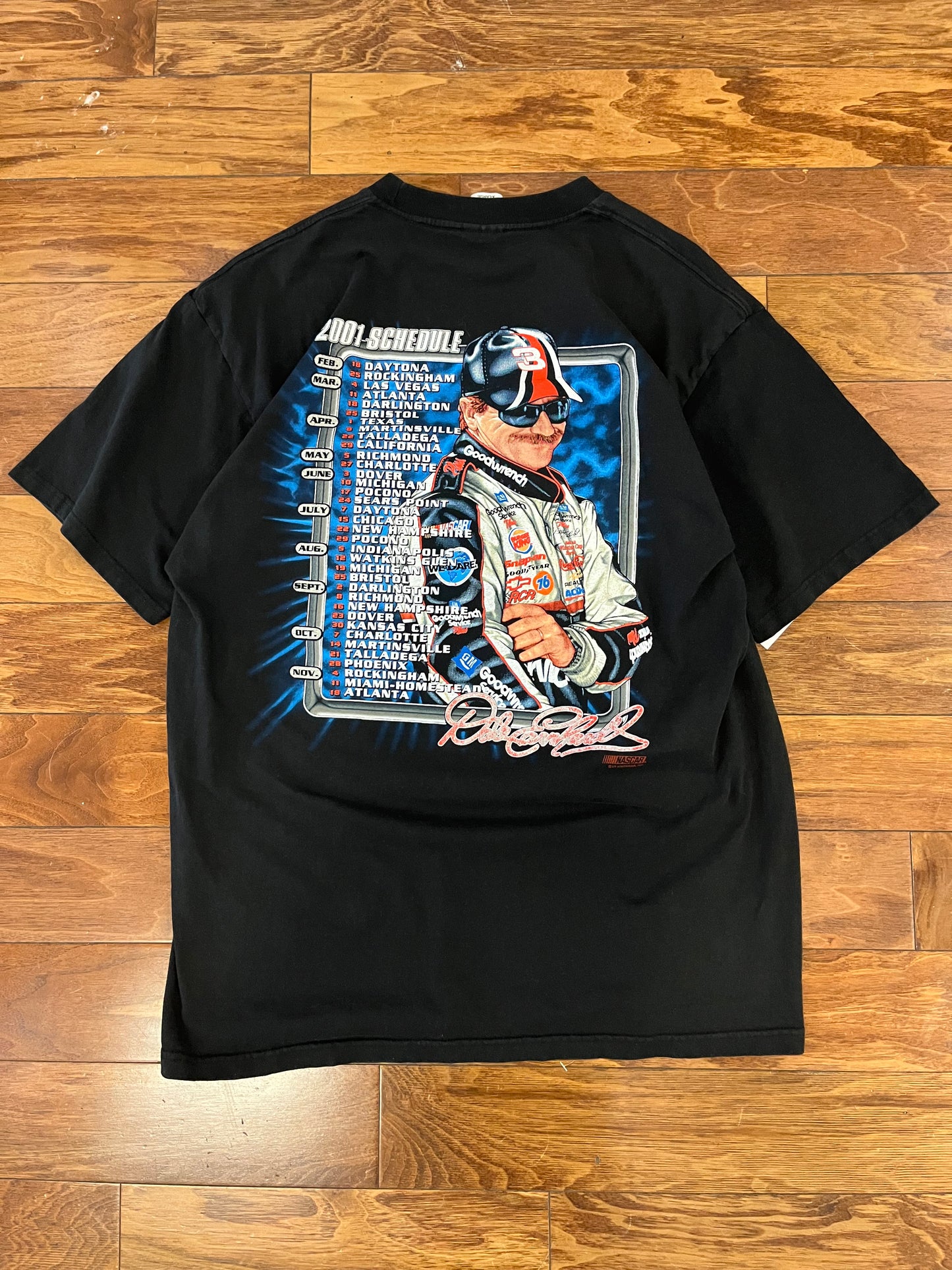 2001 Dale Earnhardt Winston Cup Graphic Tee (XL)