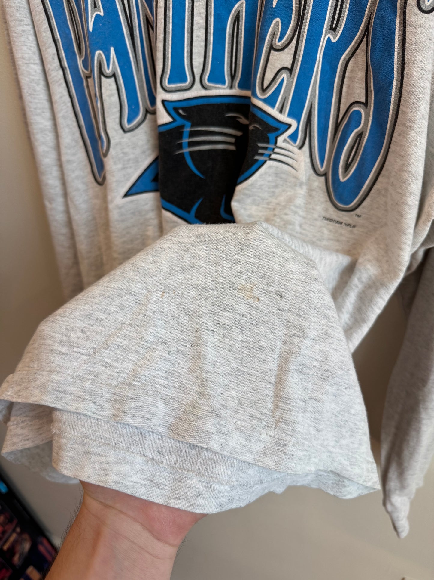 1996 Carolina Panthers True Fan Turtle Neck Long-Sleeve (XL)