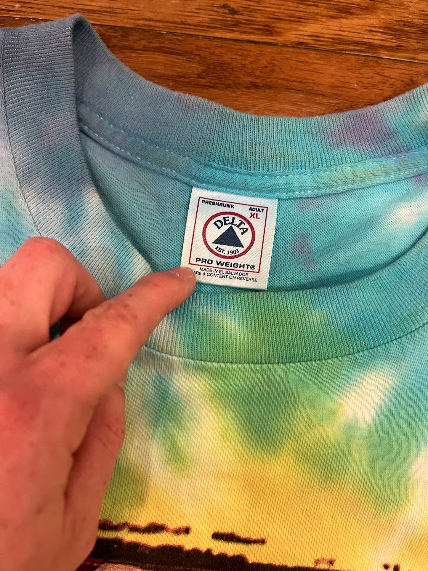 1998 Nascar Tie Dye 50th Anniversary Tee (XL)