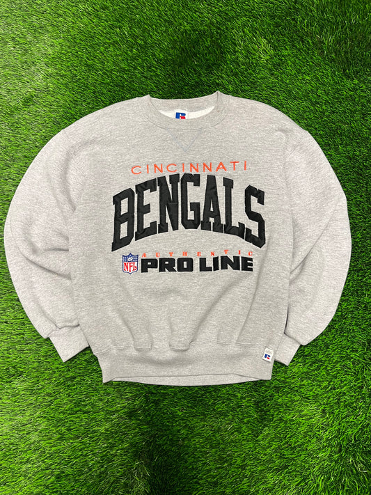 90s Cincinnati Bengals Pro Line Spell Out Crewneck (M)