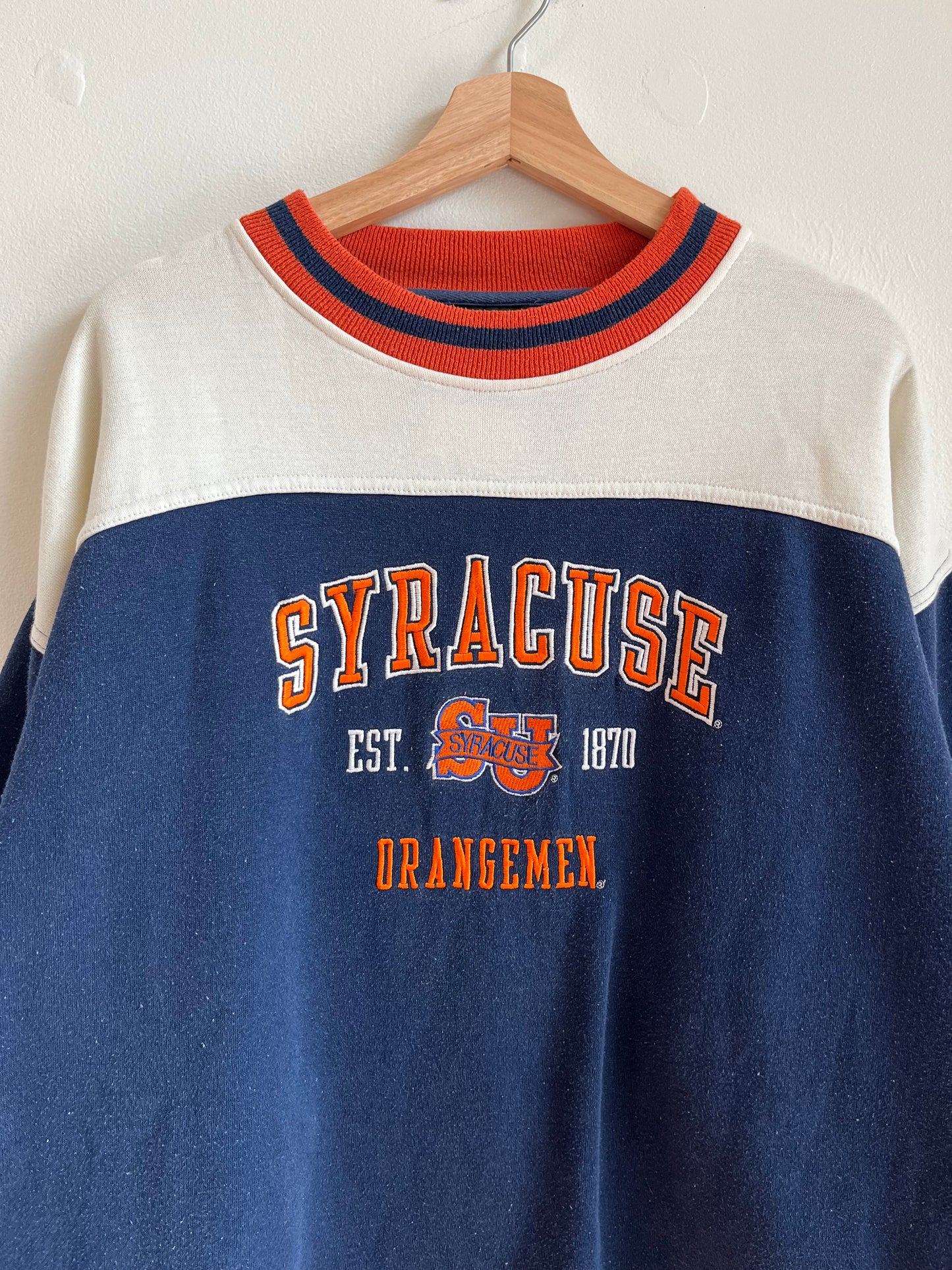 00s Syracuse Orangemen Vintage Pro Player Crewneck (XL)
