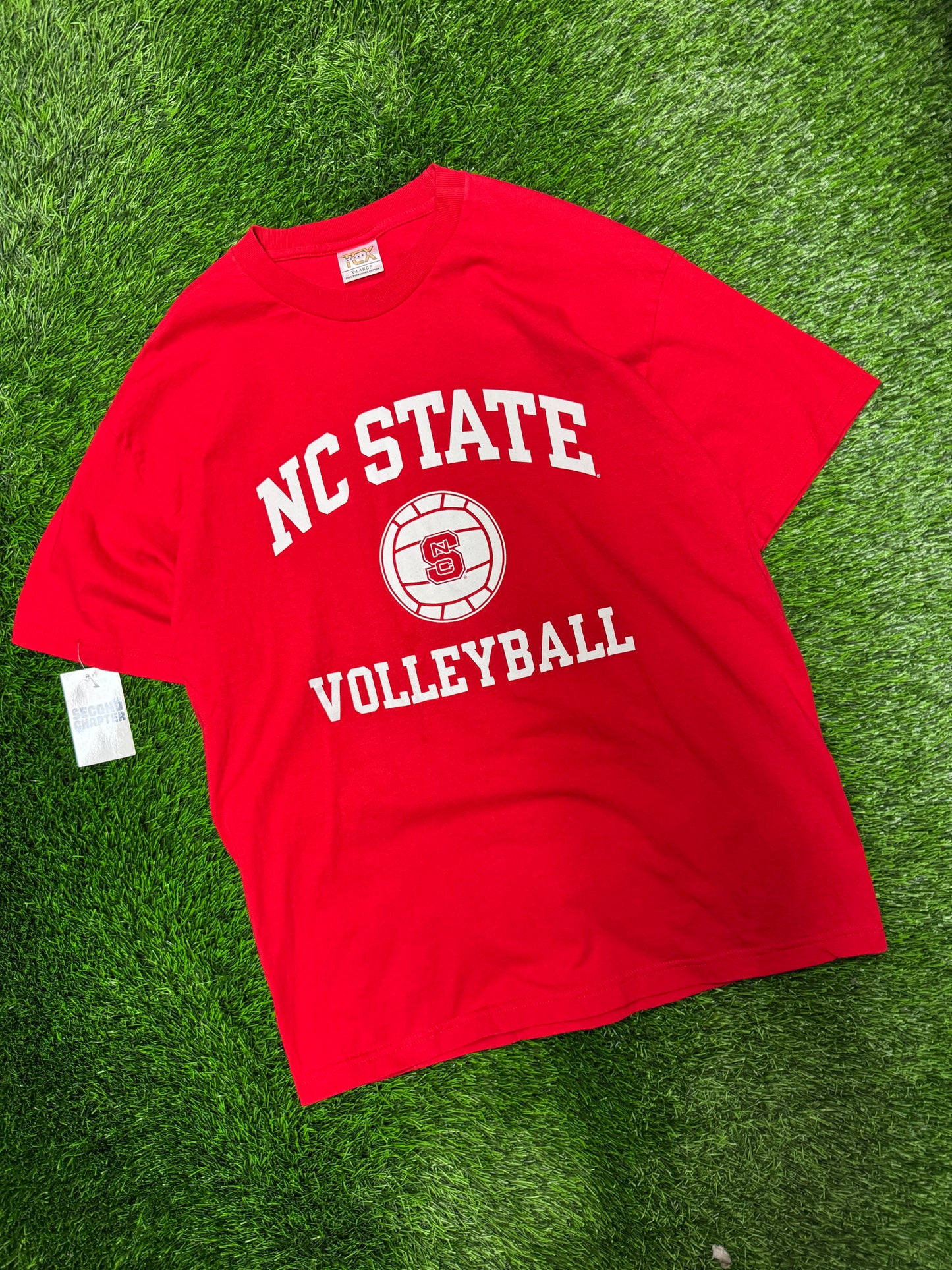 00s NC State University (NCSU) Volleyball Tee (XL)