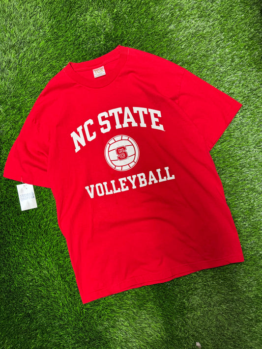 00s NC State University (NCSU) Volleyball Tee (XL)