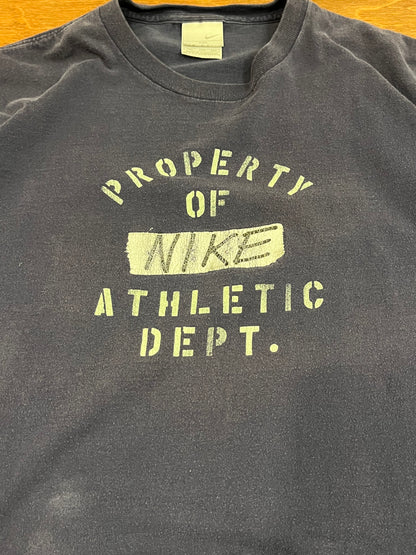 00s Property of Nike Navy Tee (XXL)