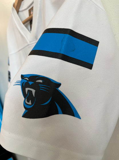 2010s Carolina Panthers Cam Newton NFL Players Away Jersey (Youth XL)