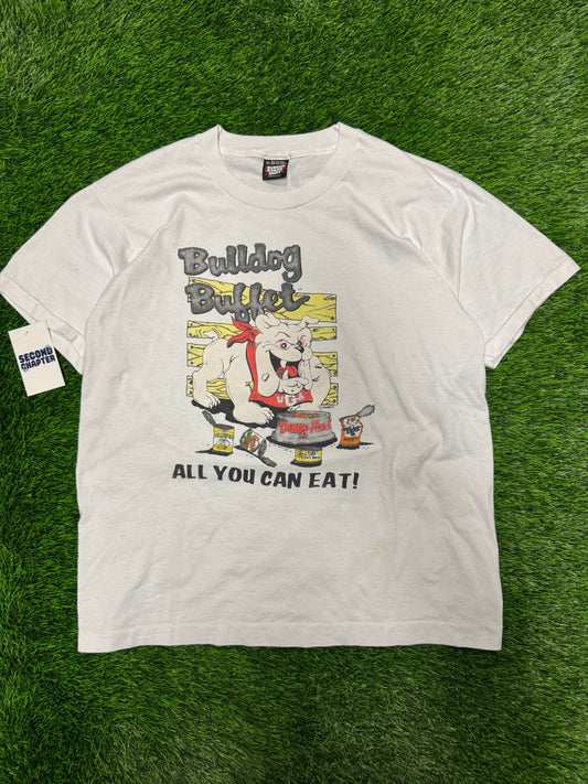 90s University of Georgia "Bulldogs Buffet" Tee (XL)