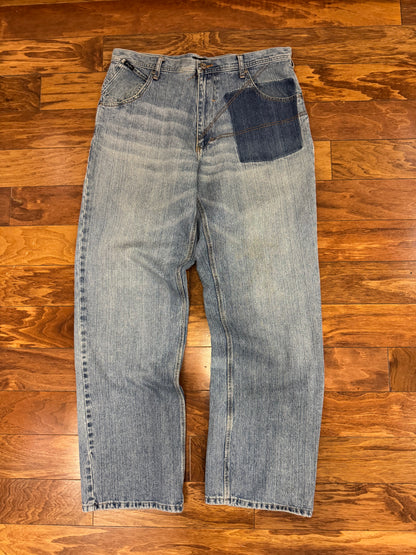 00s Sean John Patch Work Baggy Jeans (34 x 34)