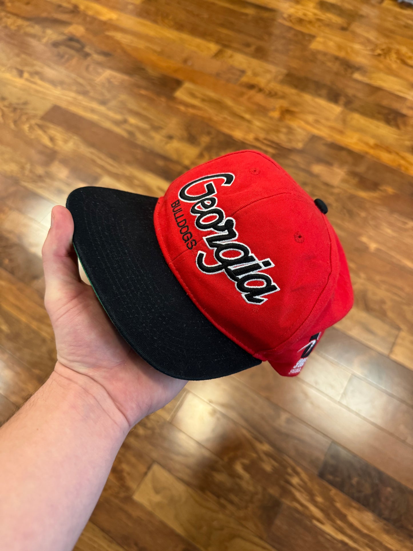 00s Georgia Bulldogs Sports Specialties Script Hat (OS)