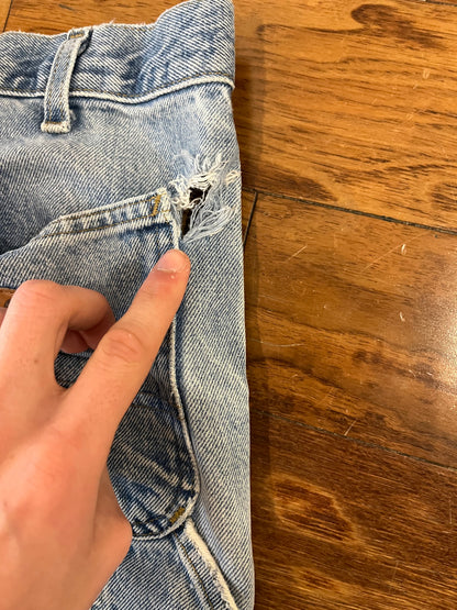 2015 Carhartt Light Wash Carpenter Jeans (34 x 32)