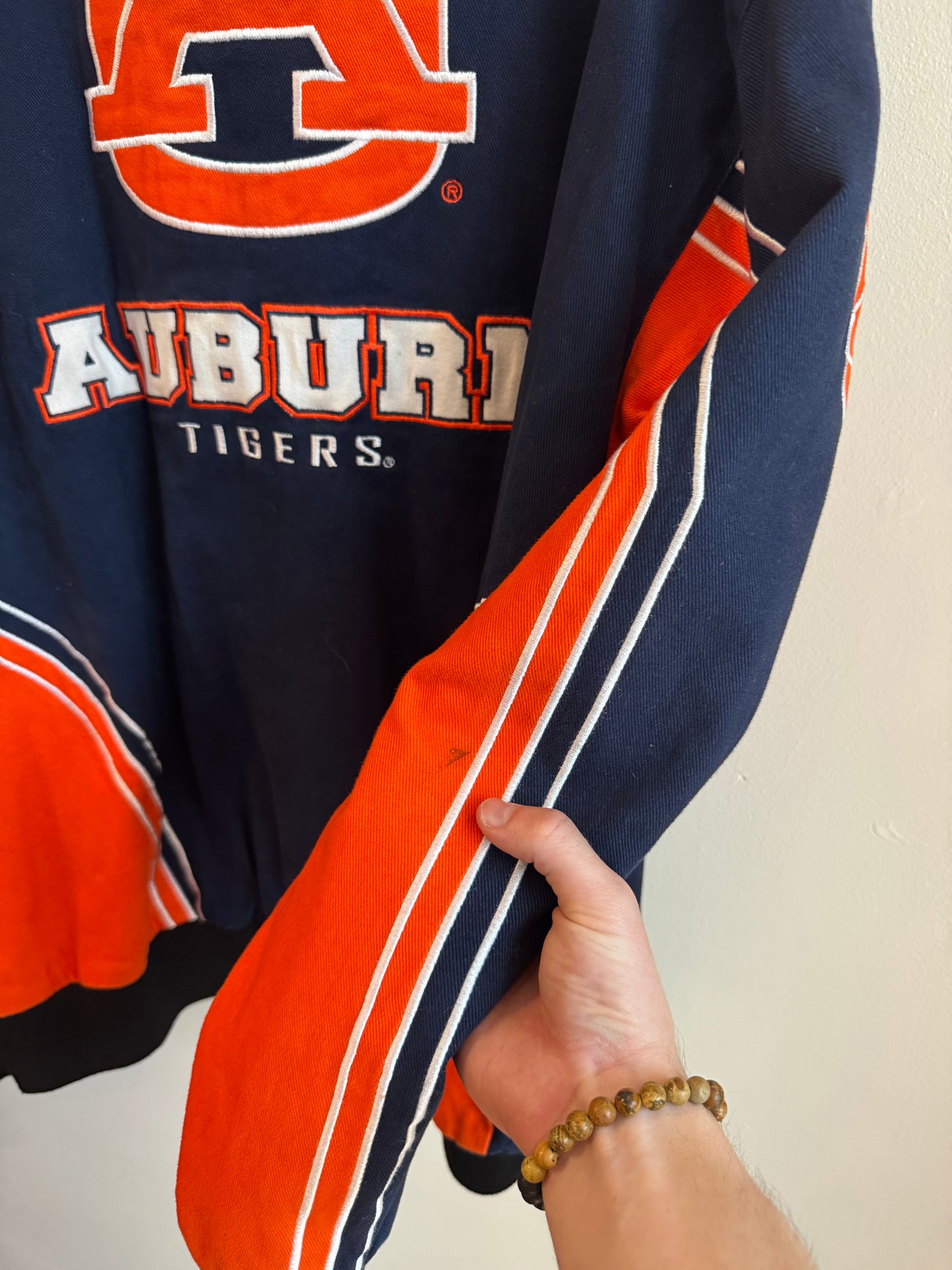 00s Auburn Tigers Vintage Racing Jacket (XXXL)