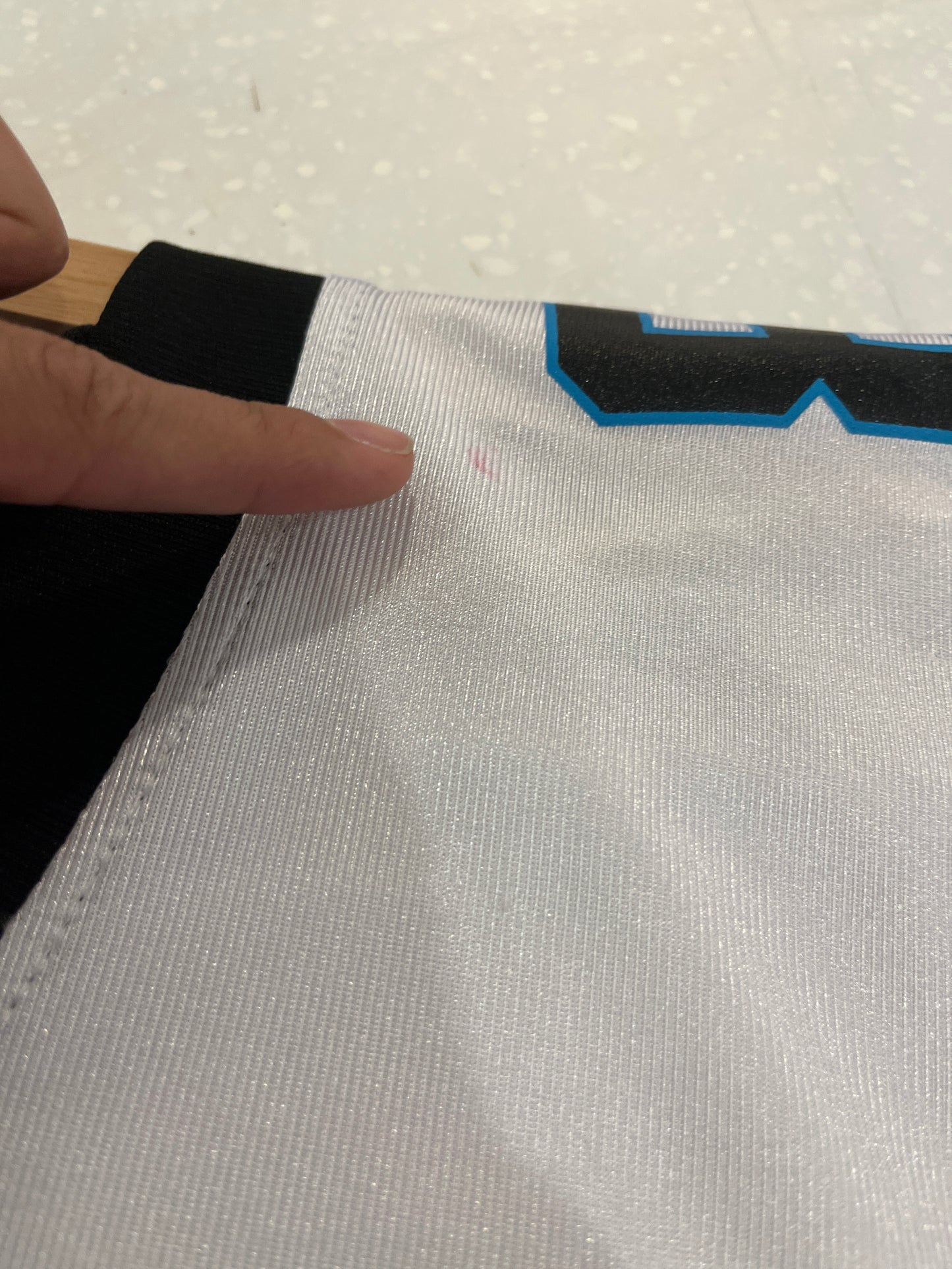 00s Carolina Panthers Steve Smith Reebok NFL Away Jersey (S)