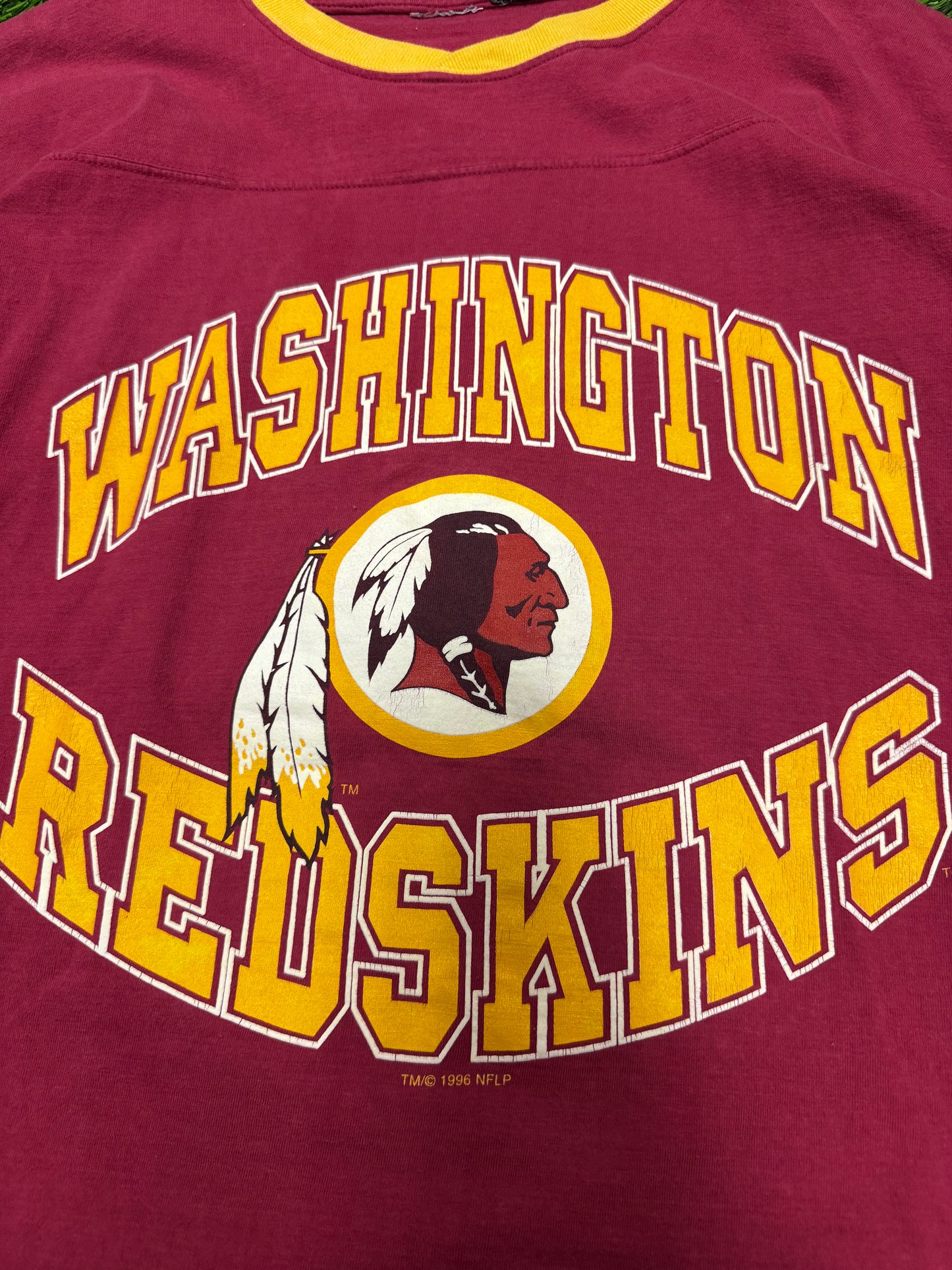 1996 Washington Redskins 1/4th Sleeve Tee (XL)