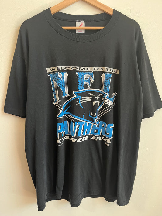 1993 Carolina Panthers "Welcome to the NFL" Tee (XXL)